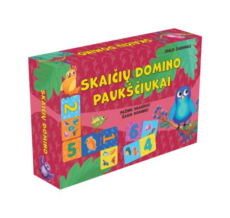 Žaidimas Skaičių domino paukščiukai, 2001 