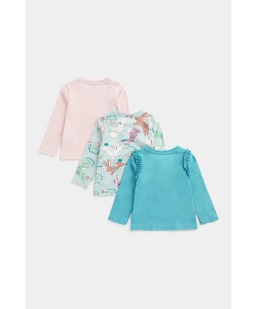 MOTHERCARE marškinėliai ilgomis rankovėmis 3 vnt., FA809 