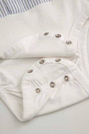 COCCODRILLO susegamas smėlinukas ilgomis rankovėmis, mėlynas, WC6112901EBB-014-086, 86 dydis 