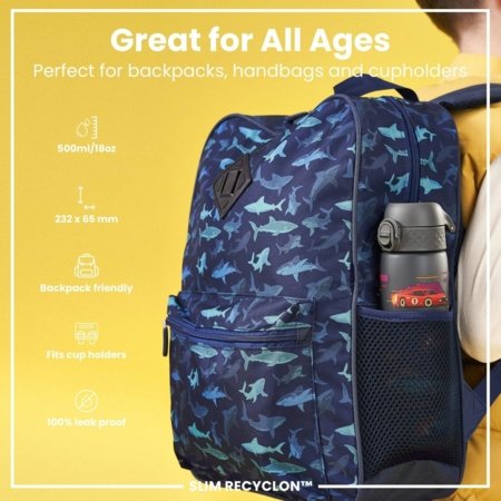 ION8 gertuvė, Sports cars, 500ml., I8RF500PGSCARS 