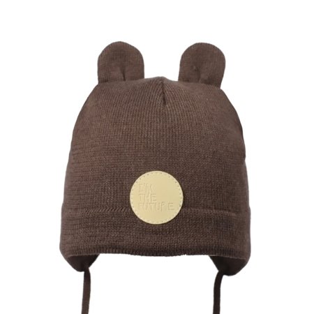 PUPILL kepurė ANTEK, ruda, 42-44 cm 