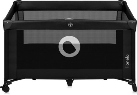 LIONELO lovelė-maniežas STEFI, Black carbon 