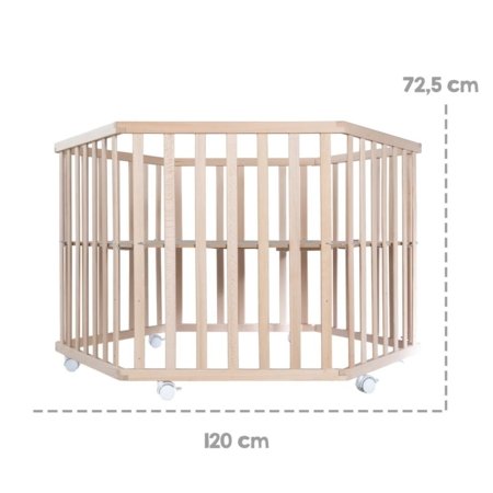 ROBA maniežas, Natural wood, 0232NAS105-A 