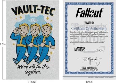 MCFARLANE TOYS Fallout figūrėlė Vault Boy, 14131 