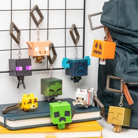 PALADOME MINECRAFT Kuprinės pakabukų rinkinys, PP13772MCF 