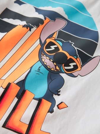 NAME IT STITCH marškinėliai, 13254156-F4F5F0 110 cm 