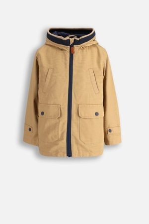 COCCODRILLO striukė OUTERWEAR BOY KIDS, kreminė, WC5152401OBK-002-122, 122 cm 