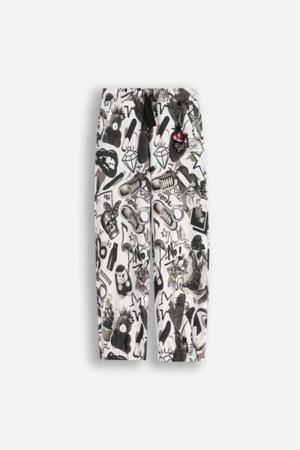 COCCODRILLO kelnės CRAFT PUNK GIRL JUNIOR, spalvotos, ZC5120103CGJ-022-146, 146 cm 