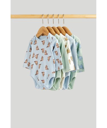 MOTHERCARE smėlinukas ilgomis rankovėmis 5 vnt., AX31501 cm 