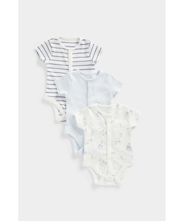 MOTHERCARE smėlinukas trumpomis rankovėmis, 3 vnt., CB277 608133
