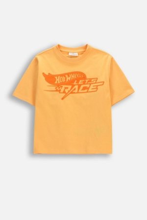 COCCODRILLO marškinėliai trumpomis rankovėmis, oranžiniai, WC6143203LBD-006-110, 110 