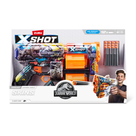 XSHOT žaislinis šautuvas Dread Skins Jurassic World, 36754 