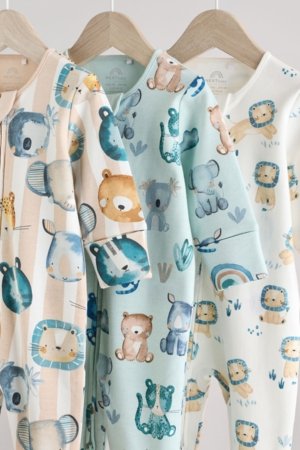 NEXT šliaužtinukas ilgomis rankovėmis, 3 vnt., E19557 56-62 