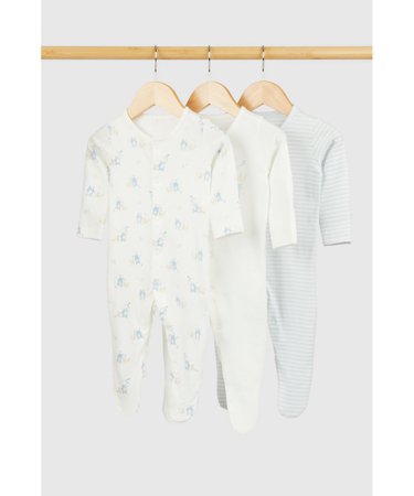 MOTHERCARE šliaužtinukas ilgomis rankovėmis 3 vnt., FC033 639478
