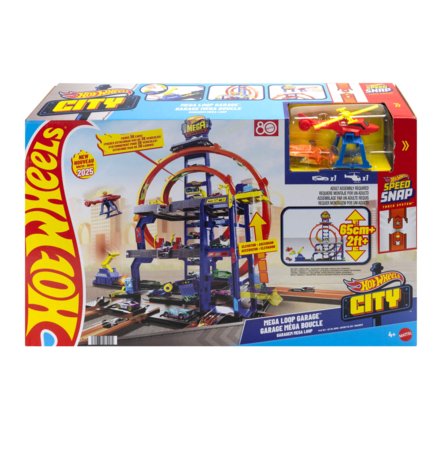 HOT WHEELS rinkinys – Mega garažas su kilpomis, JBM74 