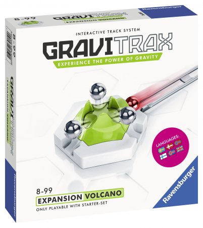 GRAVITRAX takelių sistemos priedų rinkinys Volcano, 26154 26154