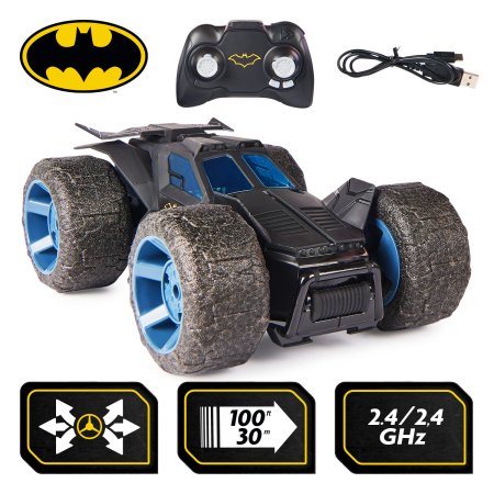 BATMAN nuotolinio valdymo automobilis Stunt Force Batmobile, 6066871 