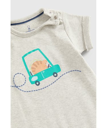 MOTHERCARE šliaužtinukas trumpomis rankovėmis, 2vnt., GF206 