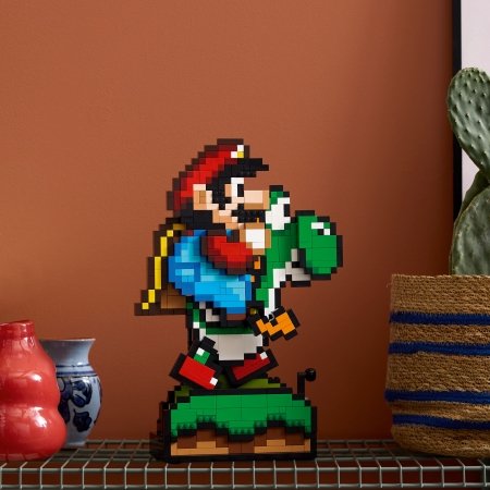 71438 LEGO® Super Mario Super Mario World™: Mario ir Yoshi 