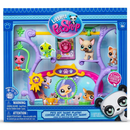 LITTLEST PET SHOP figūrėlių rinkinys Pets Got Talent, 558 