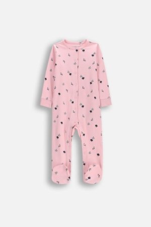 COCCODRILLO šliaužtinukas ilgomis rankovėmis, rožinis, dydis 