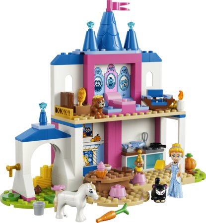 43283 LEGO® ǀ Disney Princess Pelenės bičiulių gyvūnų pilis 