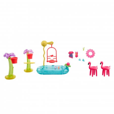 POLLY POCKET sporto ir plaukimo rinkinys asort., HDW60 HDW60