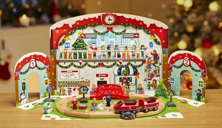 HAPE advento kalendorius Railway Set, E3770A 