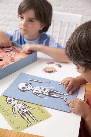 APLI KIDS magnetinis žaidimas ŽMOGAUS KŪNAS, Apli18531 