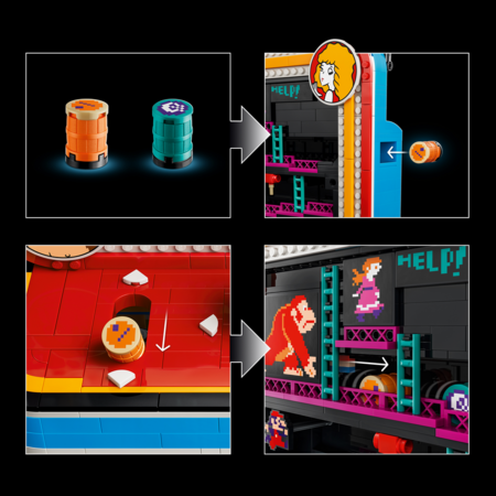 72051 LEGO® Donkey Kong™ žaidimų automatas 