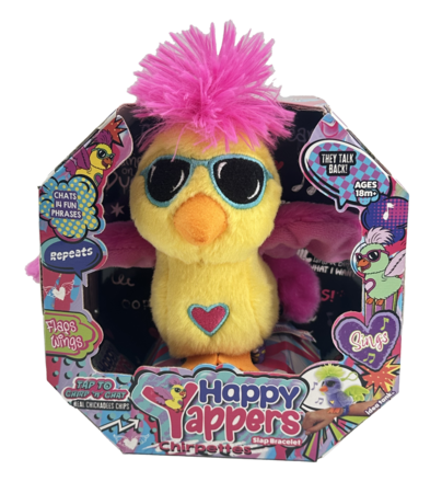 HAPPY YAPPERS interaktyvus pliušinis paukštis Mimi Melody, 9395 