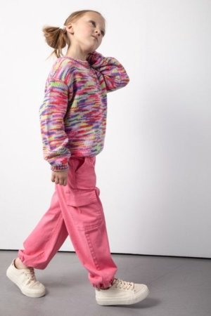 COCCODRILLO megztinis RAVE GIRL KIDS, spalvotas, cm 
