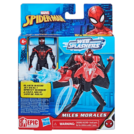 SPIDERMAN figūrėlė su vandens purškimo įranga, asort., F78475L0 