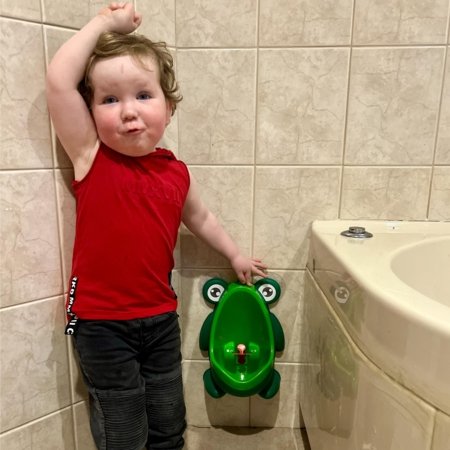 DREAMBABY pisuaras su besisukančiu taikiniu Pee-Pod, F6021 