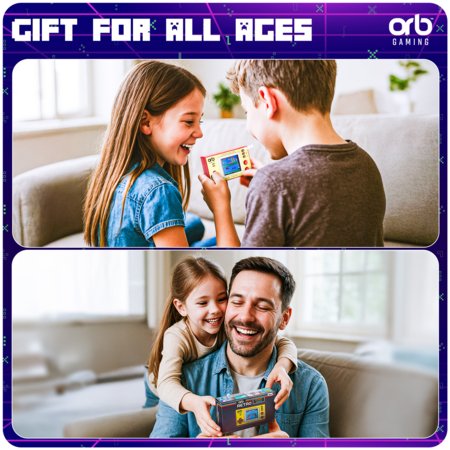 Orb Retro nešiojama žaidimų konsolė, 150 žaidimų, OR-RETARCCTL 