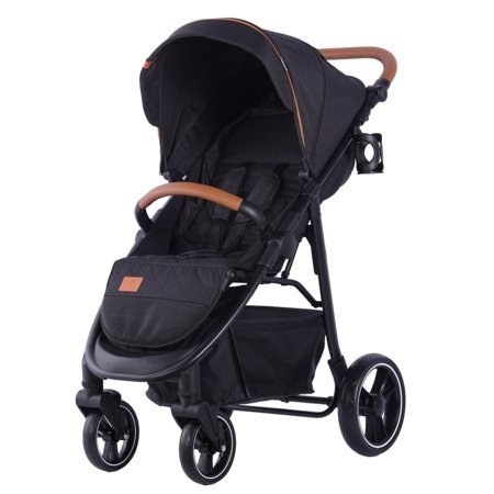 BABYTROLD sportinis vežimėlis MALAGA, Black, 13-51SN 