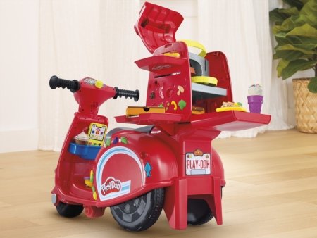 PLAY DOH rinkinys Picos pristatymo motoroleris, F88035L0 