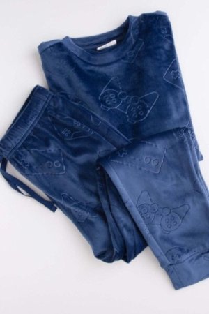 COCCODRILLO pižama PYJAMAS, tamsiai mėlyna, ZC4448101PJS-015-152, 152/158 cm 
