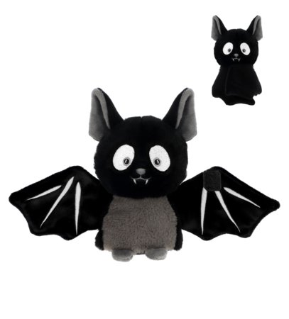 KEEL TOYS Pliušinis šikšnosparnis 13cm asort., EH3880 