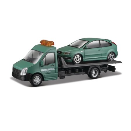 BBURAGO 1/43 Street Fire vilkikas Flatbed Transport, asort., 18-31400 18-31400