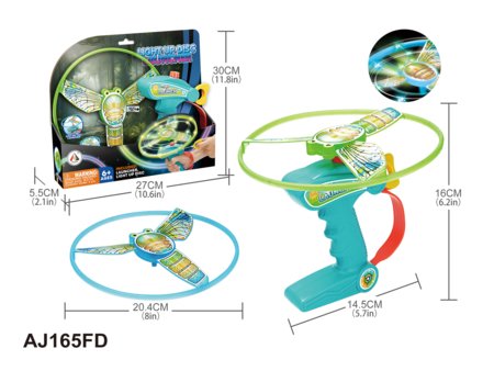 AO JIE šviečiantis disko paleidėjas, AJ165FD 