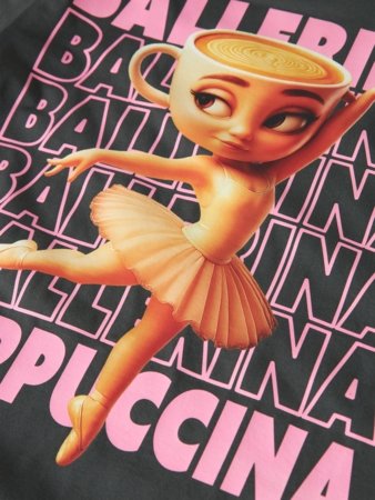 NAME IT BRAINROT marškinėliai trumpomis rankovėmis, 13260398-363D4A, 