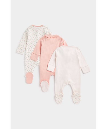 MOTHERCARE šliaužtinukas ilgomis rankovėmis, 3 vnt., CB617 605171