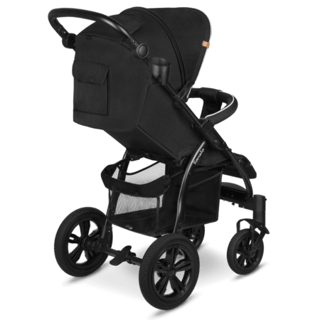 LIONELO sportinis vežimėlis ANNET TOUR, Black carbon, LO-ANNET TOUR  