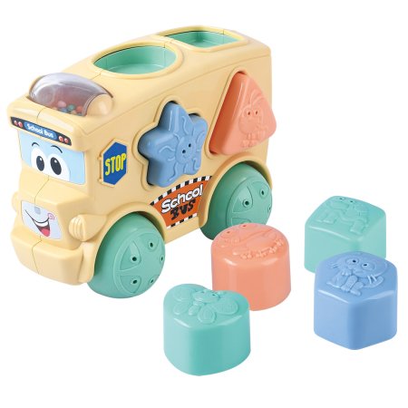 PLAYGO INFANT&TODDLER lavinamasis žaislas FUN BUS, 4808 