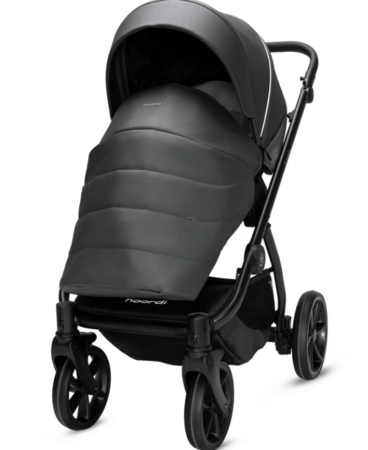 NOORDI universalus vežimėlis FJORDI V2 Shadow Grey leather, 2in1, 1642819 