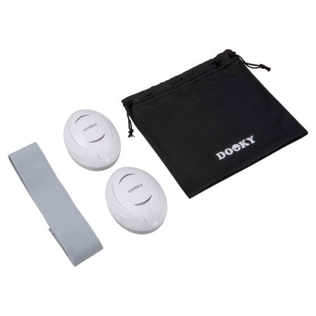DOOKY Apsauginės ausinės kūdikiams 0-3 m. white, 3001102 
