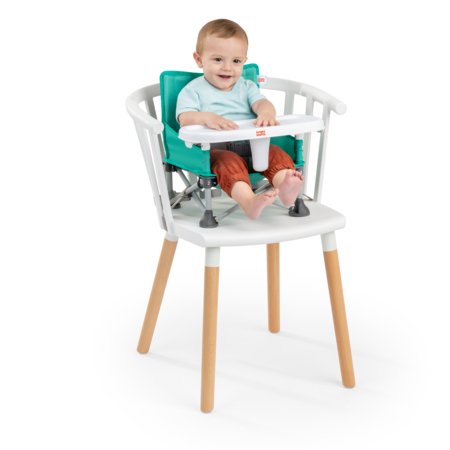BRIGHT STARTS maitinimo kėdutė - busteris POP 'N SIT, TEAL, 17200 