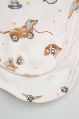 COCCODRILLO smėlinukas trumpomis rankovėmis, smėlio spalvos, dydis 