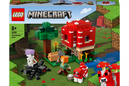21179 LEGO® Minecraft™ Grybų namelis 21179